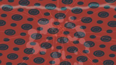 Estetik doku arkaplan tasarımı renkli hareket grafikleri ile moda film giriş profosyoneli