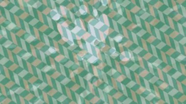 Dijital doku yüzey tasarım biçimi ile modern video animasyonu için gelişmiş hareket grafikleri