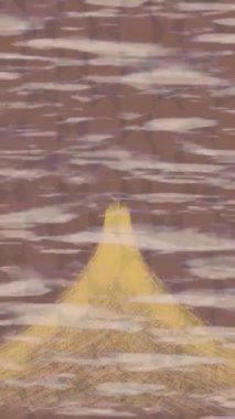 Yaratıcı video düzenleme film arkaplan tasarımı için minimalist organik hareket grafikleri