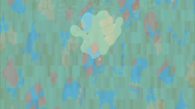 Benzersiz hareket grafikleri tasarım sanatına sahip yaratıcı film üretimi için özet bir arkaplan