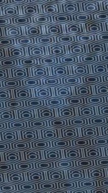 Soyut hareket desenli fütüristik video üretimi için dinamik dijital arkaplan