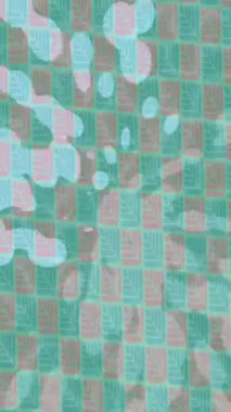 Dijital doku yüzey tasarım biçimi ile modern video animasyonu için gelişmiş hareket grafikleri