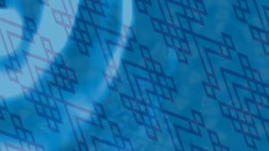 Soyut hareket desenli fütüristik video üretimi için dinamik dijital arkaplan