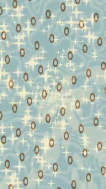 Benzersiz dijital animasyon tarzı grafikleri olan yaratıcı ortam tasarımı için yenilikçi hareket dokusu