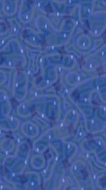 Benzersiz dijital animasyon tarzı grafikleri olan yaratıcı ortam tasarımı için yenilikçi hareket dokusu