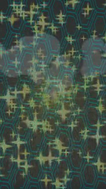 Benzersiz dijital animasyon tarzı grafikleri olan yaratıcı ortam tasarımı için yenilikçi hareket dokusu