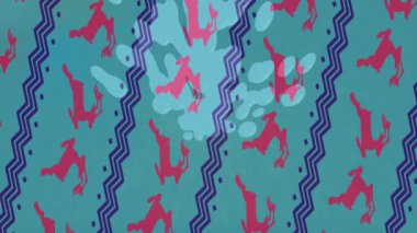 Profesyonel video projeleri sanat tarzı için organik hareketli arkaplan tasarımı