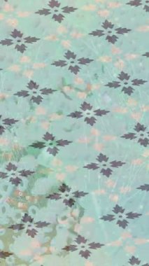 Benzersiz video giriş tasarımı projeleri için detaylı yüzey kalıbı film animasyon stili grafik girişi