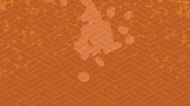 Benzersiz hareket grafikleri tasarım sanatına sahip yaratıcı film üretimi için özet bir arkaplan