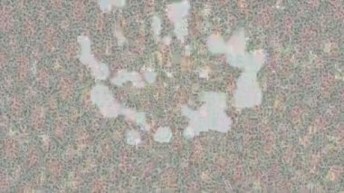 Lüks hareket projeleri için soyut tasarım stili animasyonu olan üst düzey dijital doku