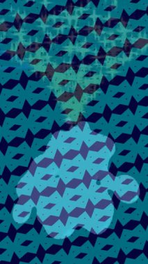 Organik desenli yüzey giriş stili video film sanatı ile soyut arkaplan tasarımı