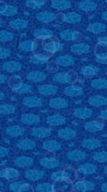 Benzersiz video giriş tasarımı projeleri için detaylı yüzey kalıbı film animasyon stili grafik girişi