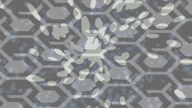 Benzersiz video giriş tasarımı projeleri için detaylı yüzey kalıbı film animasyon stili grafik girişi