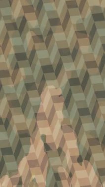 Estetik doku arkaplan tasarımı renkli hareket grafikleri ile moda film giriş profosyoneli