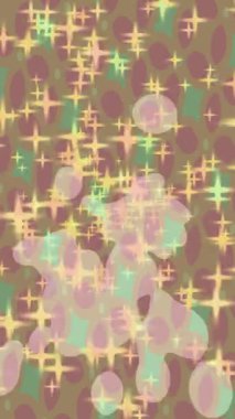 Benzersiz video giriş tasarımı projeleri için detaylı yüzey kalıbı film animasyon stili grafik girişi