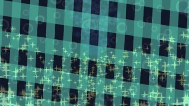 Benzersiz dijital animasyon tarzı grafikleri olan yaratıcı ortam tasarımı için yenilikçi hareket dokusu