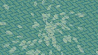 Lüks hareket projeleri için soyut tasarım stili animasyonu olan üst düzey dijital doku