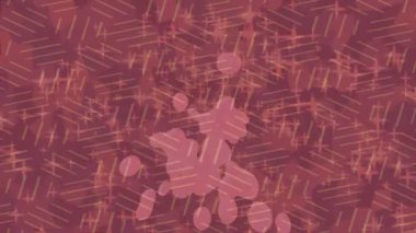 Benzersiz hareket dokusu tasarım sanatı ile profesyonel video düzenleme için modern soyut grafikler