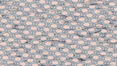 Benzersiz video giriş tasarımı projeleri için detaylı yüzey kalıbı film animasyon stili grafik girişi