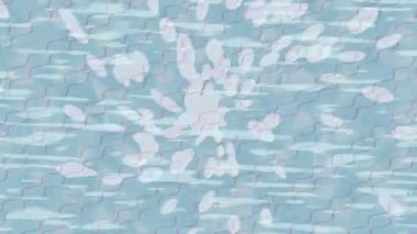 Dijital doku yüzey tasarım biçimi ile modern video animasyonu için gelişmiş hareket grafikleri