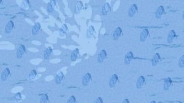 Modern medya üretimi için fütüristik dijital soyut doku sinematik tarz hareketli grafik ögesi