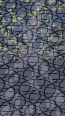 Benzersiz video giriş tasarımı projeleri için detaylı yüzey kalıbı film animasyon stili grafik girişi