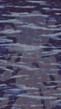 Benzersiz dijital hareket grafiklerine sahip yaratıcı sinematik projeler için yumuşak animasyon yüzeyi