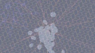 Profesyonel video projeleri sanat tarzı için organik hareketli arkaplan tasarımı