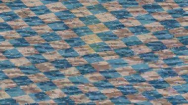 Estetik doku arkaplan tasarımı renkli hareket grafikleri ile moda film giriş profosyoneli