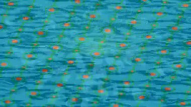 Benzersiz video giriş tasarımı projeleri için detaylı yüzey kalıbı film animasyon stili grafik girişi