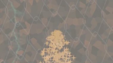 Modern medya üretimi için fütüristik dijital soyut doku sinematik tarz hareketli grafik ögesi