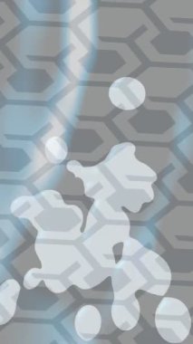 Benzersiz hareket dokusu tasarım sanatı ile profesyonel video düzenleme için modern soyut grafikler