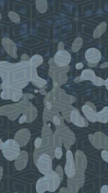 Lüks hareket projeleri için soyut tasarım stili animasyonu olan üst düzey dijital doku