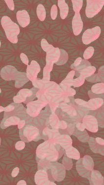 Organik desenli yüzey giriş stili video film sanatı ile soyut arkaplan tasarımı