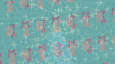 Organik desenli yüzey giriş stili video film sanatı ile soyut arkaplan tasarımı