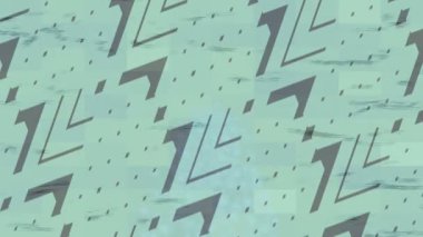 Benzersiz dijital hareket grafiklerine sahip yaratıcı sinematik projeler için yumuşak animasyon yüzeyi