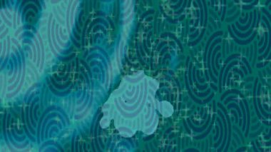 Modern medya üretimi için fütüristik dijital soyut doku sinematik tarz hareketli grafik ögesi