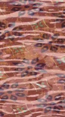 Dijital doku yüzey tasarım biçimi ile modern video animasyonu için gelişmiş hareket grafikleri