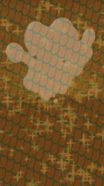 Organik desenli yüzey giriş stili video film sanatı ile soyut arkaplan tasarımı