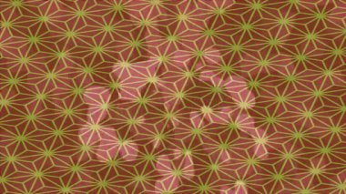 Benzersiz dijital animasyon tarzı grafikleri olan yaratıcı ortam tasarımı için yenilikçi hareket dokusu