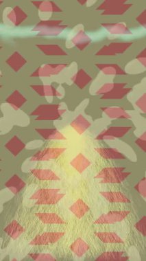 Benzersiz video giriş tasarımı projeleri için detaylı yüzey kalıbı film animasyon stili grafik girişi