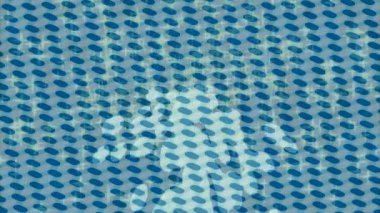 Benzersiz hareket grafikleri tasarım sanatına sahip yaratıcı film üretimi için özet bir arkaplan