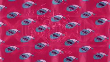 Modern medya üretimi için fütüristik dijital soyut doku sinematik tarz hareketli grafik ögesi