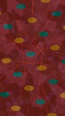 Organik desenli yüzey giriş stili video film sanatı ile soyut arkaplan tasarımı