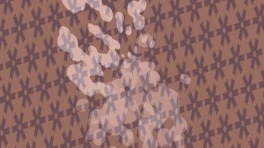 Benzersiz dijital animasyon tarzı grafikleri olan yaratıcı ortam tasarımı için yenilikçi hareket dokusu