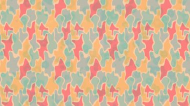 Dijital doku yüzey tasarım biçimi ile modern video animasyonu için gelişmiş hareket grafikleri