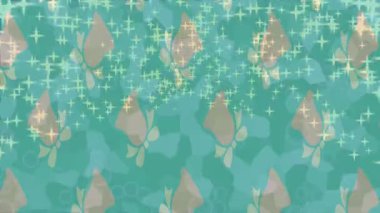 Benzersiz dijital animasyon tarzı grafikleri olan yaratıcı ortam tasarımı için yenilikçi hareket dokusu