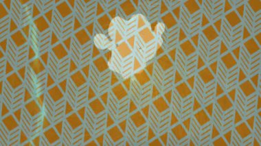 Dijital doku yüzey tasarım biçimi ile modern video animasyonu için gelişmiş hareket grafikleri