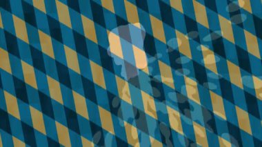 Soyut hareket desenli fütüristik video üretimi için dinamik dijital arkaplan