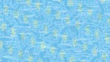 Benzersiz dijital animasyon tarzı grafikleri olan yaratıcı ortam tasarımı için yenilikçi hareket dokusu